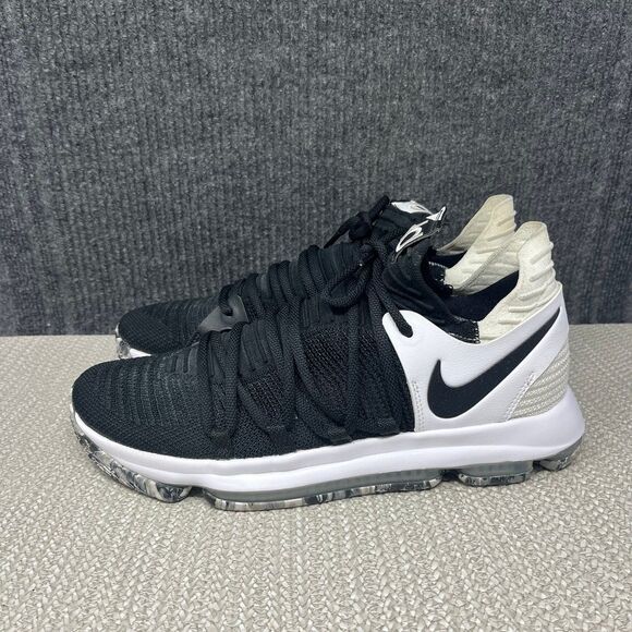 Nike KD 10 Black White Oreo Basketball Shoes Mens 12 897815-008 Kevin Durant main image 8